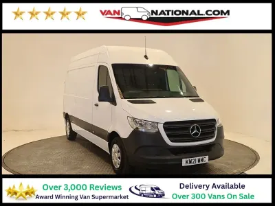 Used Mercedes Sprinter Premium 150 HP (110 kW) 2021 White Van