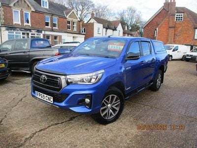 Used Toyota HiLux 2019 Blue Pickup