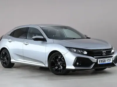 Second-hand Honda Civic SR 120 CP (88 kW) 2018 Argintiu Hatchback