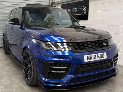 Second-hand Land Rover Range Rover Sport SVR 2018 Albastru SUV