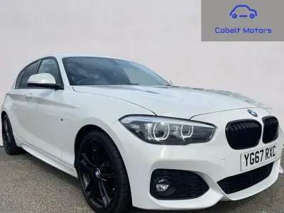 Used BMW 118 M Sport 136 HP (100 kW) 2017 White Hatchback