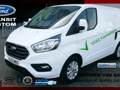 Used Ford Transit Custom Limited 170 HP (125 kW) 2022 White Van