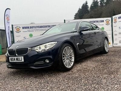 Used BMW 420 Luxury Line 184 HP (135 kW) 2014 Blue Coupe