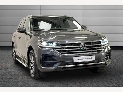 Used VW Touareg R-line 286 HP (210 kW) 2019 Silicon grey SUV