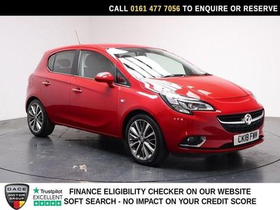 Used Vauxhall Corsa Elite 90 HP (66 kW) 2018 Red Hatchback
