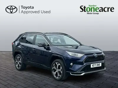 Used Toyota RAV4 2021 Blue/black SUV