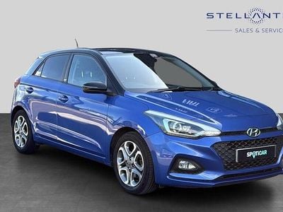 Used Hyundai i20 101 HP (74 kW) 2019 Blue Hatchback