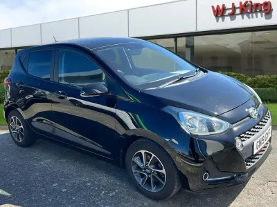 Używany Hyundai i10 Premium 87 KM (63 kW) 2019 Czarny Hatchback