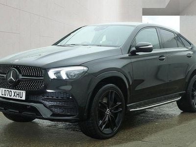 Used Mercedes GLE400 AMG line 2021 Black Coupe