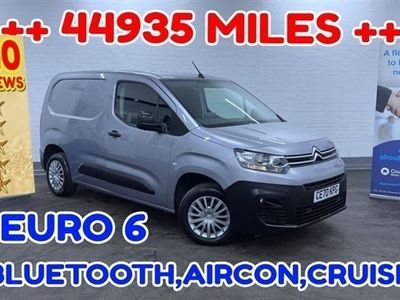 used Citroën Berlingo 1.5 650 ENTERPRISE M BLUEHDI ++ LOW MILEAGE ++ ++ AIRCON ++ BLUETOOTH ++ EURO 6 ++ AD BLUE, APPLE CA