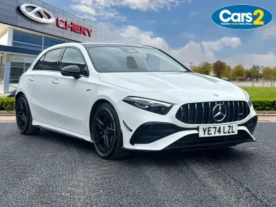 Used Mercedes A35 AMG Premium Plus 306 HP (225 kW) 2024 White Hatchback