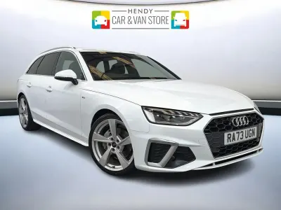 Used Audi A4 S-Line 2024 White Estate