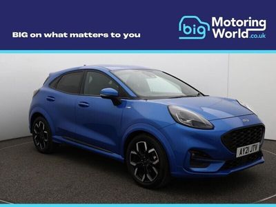 used Ford Puma a 1.0T EcoBoost MHEV ST-Line X SUV 5dr Petrol Manual Euro 6 (s/s) (125 ps) Part Leather