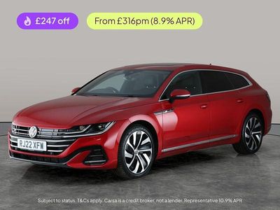 Red Used 2022 VW Arteon R-line Estate | £19,979 (Good price)