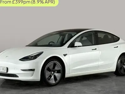 Used Tesla Model 3 Long Range AWD 366 kW (498 HP) 2023 White Sedan