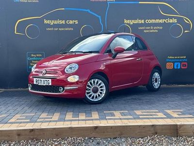 Red Used 2021 Fiat 500 Red Hatchback | £10,490 (Fair price)