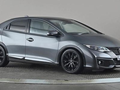 Begagnad Honda Civic SR 142 HK (104 kW) 2015 Grå Halvkombi