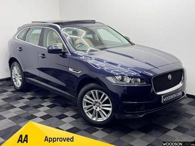 Blue Used 2017 Jaguar F-Pace Portfolio SUV | £18,000 (Good price)