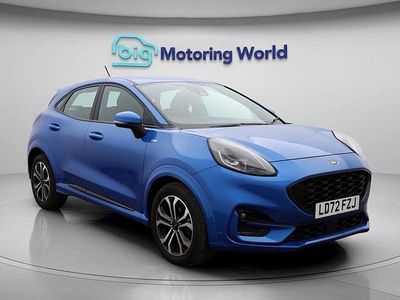 Blue Used 2022 Ford Puma ST-Line Hatchback | £15,200 (Fair price)