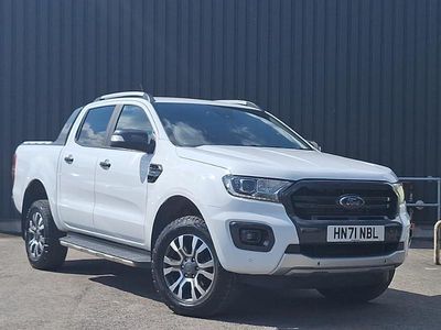 White Used 2021 Ford Ranger Wildtrack Pickup | £18,298 (Good price)