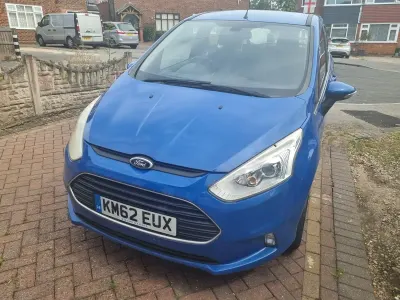 Used Ford B-MAX Zetec 105 HP (77 kW) 2012 Blue MPV