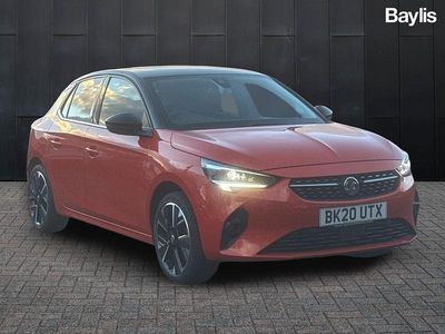 Used Vauxhall Corsa-e Elite 100 kW (136 HP) 2020 Orange Hatchback