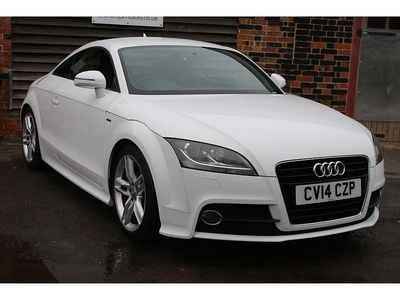Used Audi TT S-Line 160 HP (117 kW) 2014 White Coupe