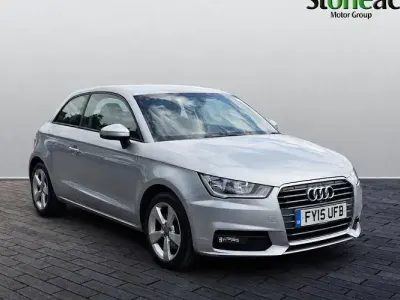 Used Audi A1 Sportback Sport 125 HP (91 kW) 2017 Silver Hatchback