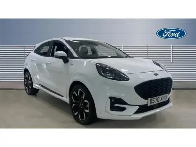 Used Ford Puma ST-Line X 123 HP (90 kW) 2020 White SUV