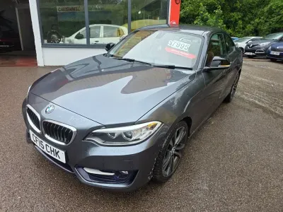 Used BMW 218 Sport Line 2015 Grey Coupe