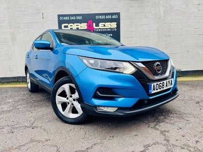 Used Nissan Qashqai Acenta Premium 115 HP (84 kW) 2018 Blue SUV