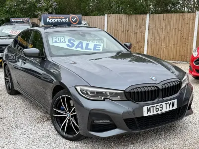 Begagnad BMW 330e M Sport 2019 Grå Sedan