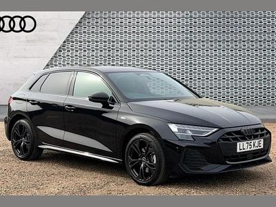 Used Audi A3 e-tron Black Edition 200 HP (147 kW) 2025 Black Hatchback