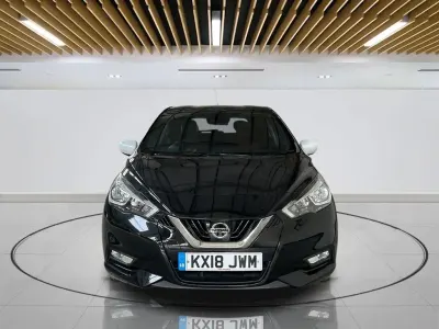 Used Nissan Micra Tekna 90 HP (66 kW) 2018 Black Hatchback