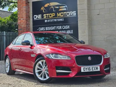 Used Jaguar XF R-Sport 180 HP (132 kW) 2016 Red Sedan