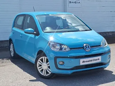 Used VW up! high up! 60 HP (44 kW) 2020 Blue Hatchback