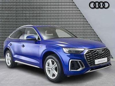 Used Audi Q5 Sportback S-Line 261 HP (191 kW) 2022 Blue SUV