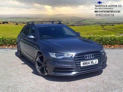 Used Audi A6 Black Edition 190 HP (139 kW) 2014 Grey Estate