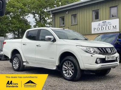 Used Mitsubishi L200 Warrior 2017 White Pickup