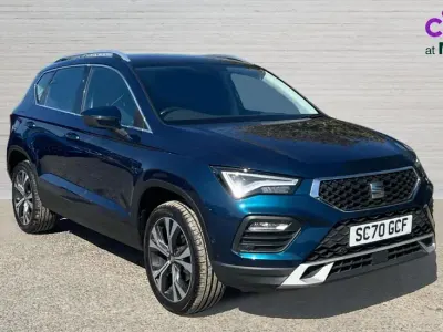 Second-hand Seat Ateca SE Technology 110 CP (80 kW) 2021 Albastru SUV