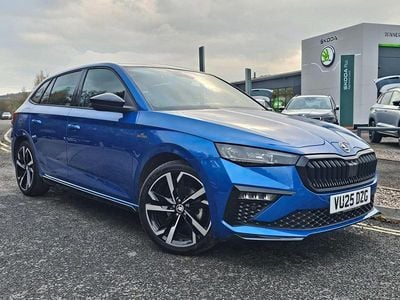 Blue Used 2025 Skoda Scala Monte Carlo Hatchback | £22,995 (Expensive)