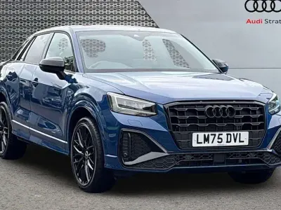 Used Audi Q2 Black Edition 116 HP (85 kW) 2025 Blue SUV
