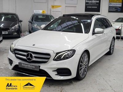 Used Mercedes E200 AMG Line Premium 184 HP (135 kW) 2018 White Estate
