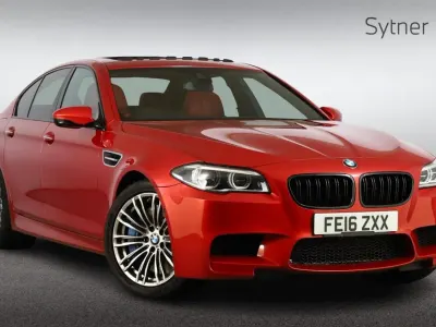 Used BMW M5 Shadowline 552 HP (405 kW) 2016 Orange