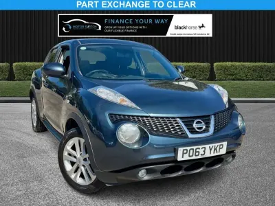 Used Nissan Juke Acenta 117 HP (86 kW) 2013 Blue SUV