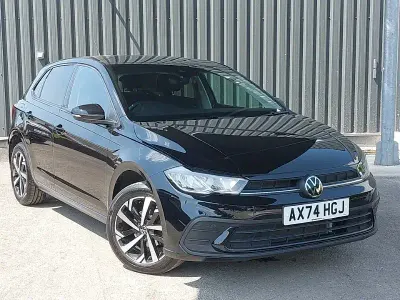Used VW Polo Match 95 HP (69 kW) 2025 Black Hatchback