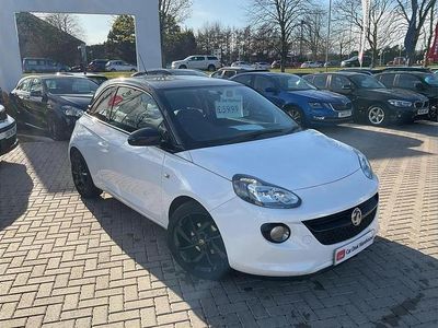 Used Vauxhall Adam 68 HP (50 kW) 2016 White Hatchback