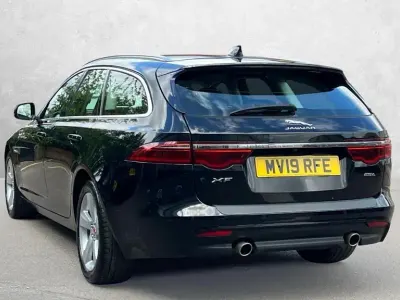 Used Jaguar XF Portfolio 250 HP (183 kW) 2019 Black Estate