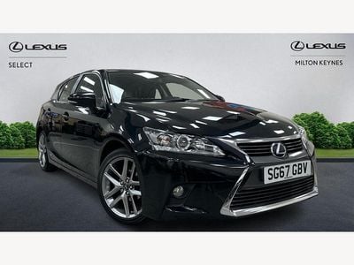 Used Lexus CT200h Executive Line 2017 Black Hatchback
