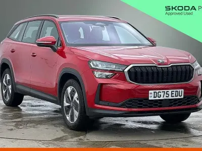 Used Skoda Kodiaq SE 110 HP (80 kW) 2025 Velvet red metallic SUV